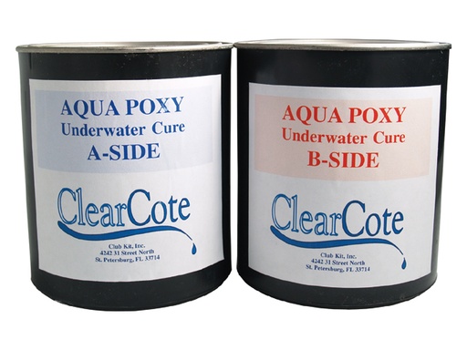 [CLC/131231] Repair Kit, Aqua Poxy Underwater 2Qt Kit 2-Part