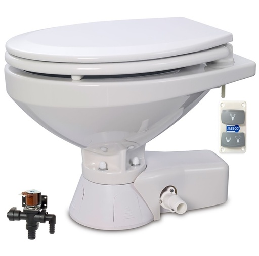 [JAB/37045-4094] Toilet, Elec:24V Regular-Bowl Quiet-Flush