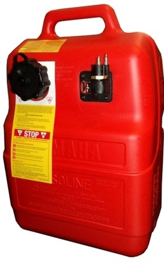 [YAM/6YK-24201-44-00] Fuel Tank, Portable Red 6.6Gal with Gauge