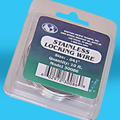 [WPA/30084] Seizing/Locking Wire, Stainless Steel Rod:.020" Length:10'