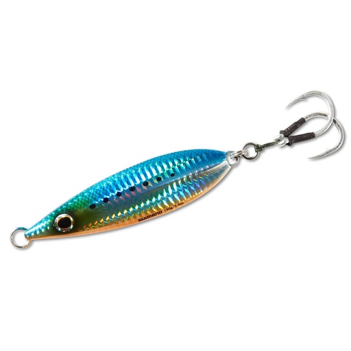 [SHM/BFLFF250BS] Jig, Butterfly Flat-Fall 250g/8.8oz Blue Sardine 5.25"