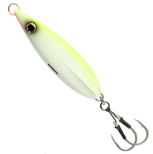 [SHM/BFLFF300CW] Jig, Butterfly Flat-Fall 300g Chartreuse White