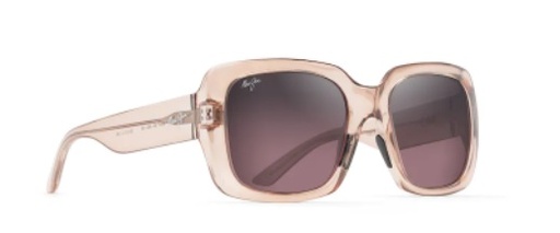 [MJM/RS863-09] Sunglasses, Two Step Frame:Transparent Pink Lens:Maui Rose