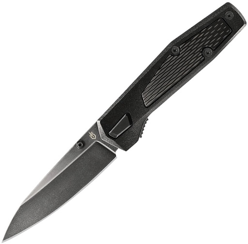 [HEN/0539-1243] Knife, Folding Fuse Plain Edge Black