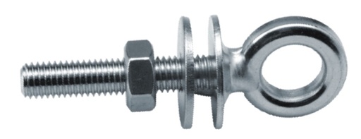 [BLU/370600] Eye Bolt, Thread:M6 Length:100 Overall Length:126 EyeØ:13mm