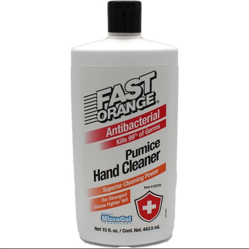 [PRM/25722] Hand Cleaner, Antibacterial Fast Orange Pumice 15oz