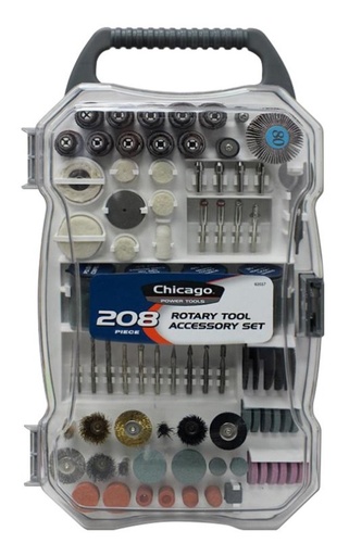 [ALL/63557] Rotary Tool, Accessory Set 208 Pc