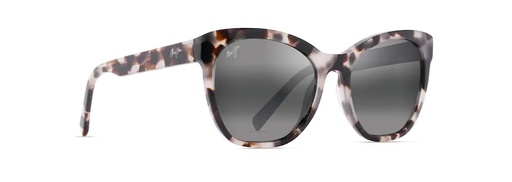 [MJM/878-05] Sunglasses, Alulu Fr: White Tokyo Tortoise Lens: Neutral Grey