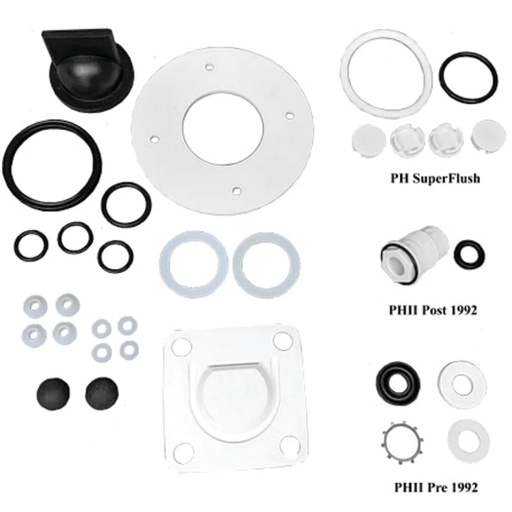 [RAR/PHRKIIU] Repair Kit, Universal for PH/PHII/PH Superflush/PH Powerflush