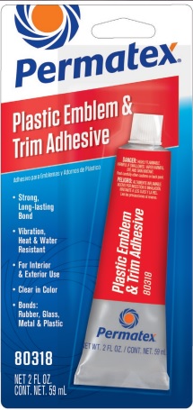 [PRM/80318] Trim Adhesive & Plastic Emblem