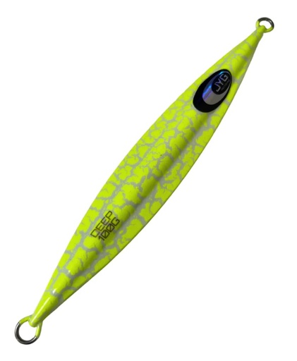 [JYG/JDCY200] Jig, Deep Series Limited Edition Crackle Yellow 200G