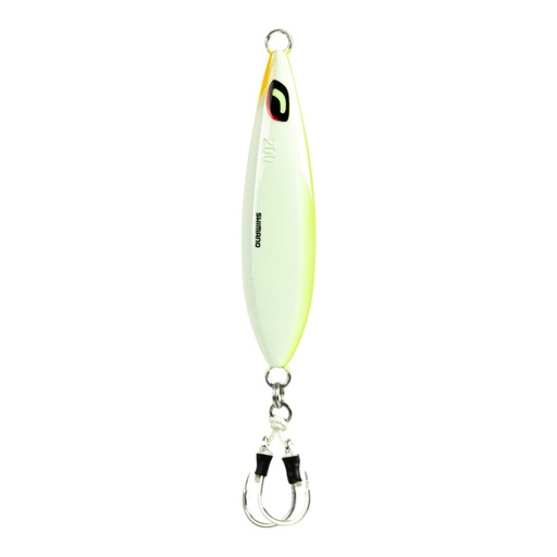 [SHM/BF160WFCW] Jig, Butterfly Wing Fall 160g Chartreuse White