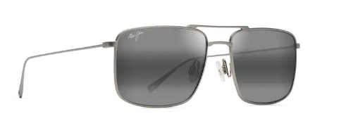 [MJM/886-17] Sunglasses, Aeko Frame: Matte Titanium Lens: Neutral Grey