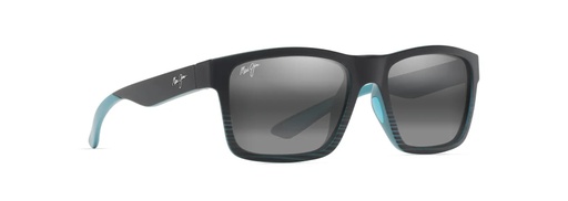 [MJM/897-02] Sunglasses, The Flats Frame: Black/Teal Lens: Neutral Grey