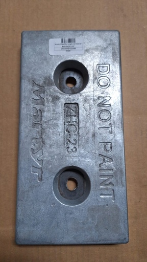 [CAM/CMZHC23SBS] Anode, Plate Zinc Length:12 Width:6" Bolt-OnCtC:1.25"