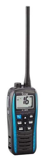 [ICO/M25-51USA] VHF, Handheld 5W #51 Floating Metallic Blue