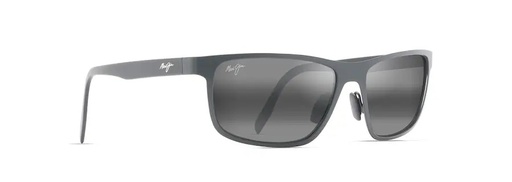 [MJM/606-02] Sunglasses, Anemone Frame: Satin Black Lens: Neutral Grey