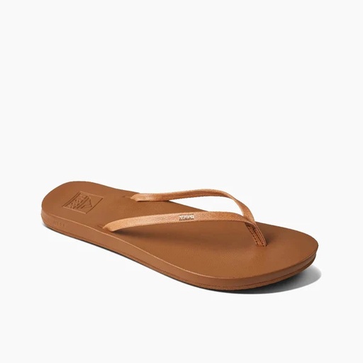 [REF/CI9320] Sandals, Women's Cushion Slim Flip Flop Natural