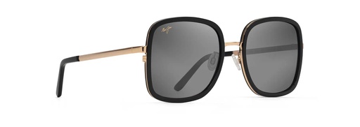 [MJM/GS865-02] Sunglasses, Pua Frame: Black/Gold Lens: Neutral Grey