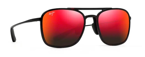 [MJM/RM447-04T] Sunglasses, Keokea Frame: Red/Black Tortoise Lens: Hawaii Lava