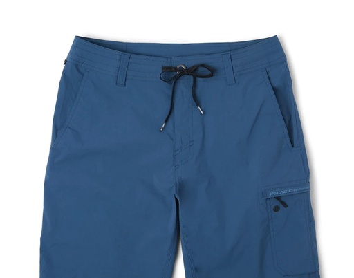 [PGC/1001223015] Shorts, Men's Traverse Hybrid 20" Smokey Blue