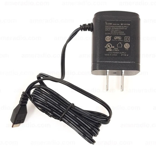 [ICO/BC-217SA] Charger, USB 110-220V with US Style Plug