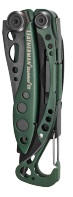 [LEA/833140] Leatherman Tool, Skeletool CX Stainless Steel OD Green 7 Tools