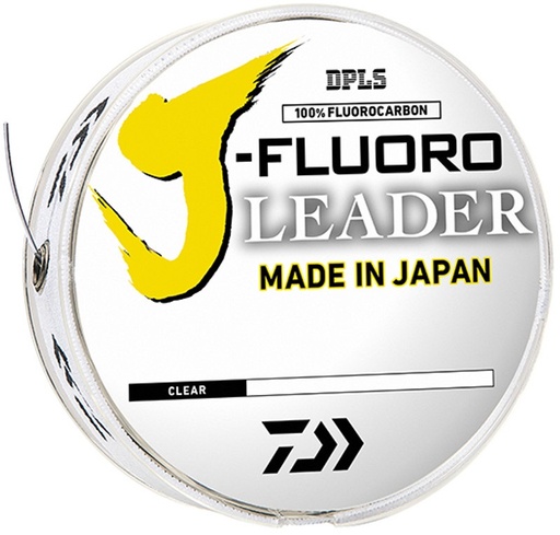 [DAI/JFL80-50] Fluorocarbon Leader, J-Fluoro 80Lb 50Yd Parallel Spooling Band Clear