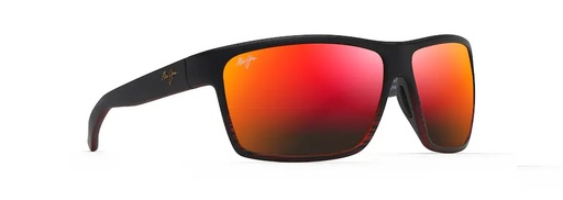 [MJM/RM839-07C] Sunglasses, Alenuihaha Frame: Burgundy Strip Lens: Hawaii Lava