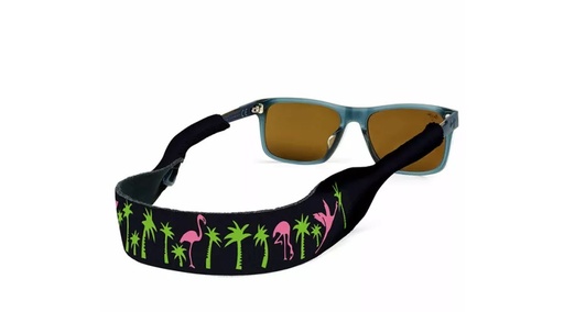 [CRO/CRXLFLP3HT] Glasses Strap, M/L Beach Print Flamingo Palm