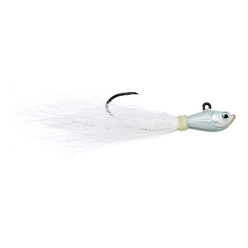 [EGL/TKBJ1W-5/0] Jig, Pro-V Bucktail 1oz 5/0 White