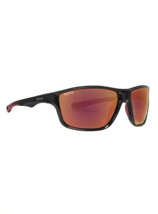 [HEN/2405-0365] Sunglasses, Colombia Frame: Shiny Black Lens: Red Mirror