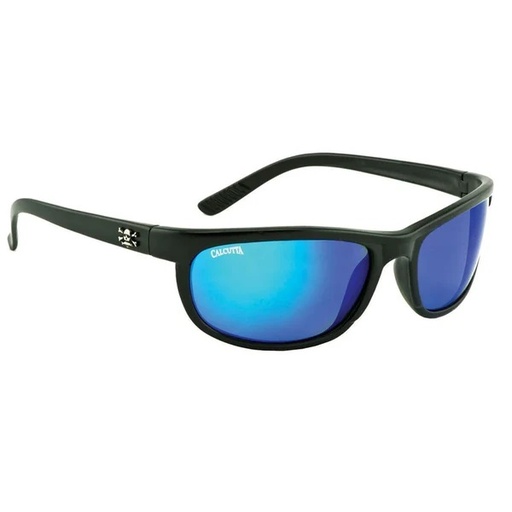 [HEN/2405-0420] Sunglasses, Norton Frame: Matte Black Lens: Blue Mirror