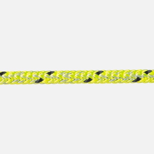 [MRL/ER1173F] Dyneema Rope, Excel Racing 6mm Lime/Grey per Foot