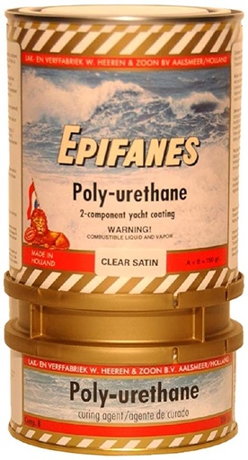 [EPI/PUCLSAT] Polyurethane Paint, Clear Satin 750g