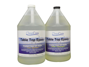 [CLC/131248] Table Top Resin, Epoxy CrystClr UV Resistant Res/Hard 2Gal