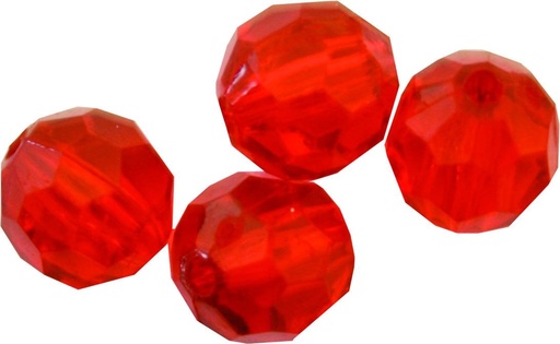 [HEN/2918-0449] Rigging Beads, 10mm Red 20Pk