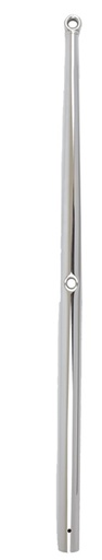 [CIM/0651-0505] Stanchion, Stainless Steel 316 Top: Round Length: 500mm (19.7") ⌀:25mm