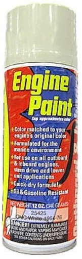 [MLL/25425] Spray Paint, OMC-White 1964-76 12oz Aerosol