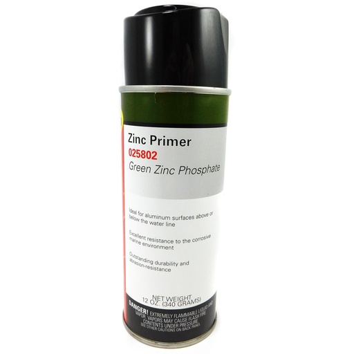 [MLL/025802] Primer, Spray Zinc Phosphate Green 12oz Aerosol