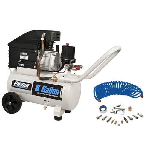 [FLH/27526501] Air Compressor, 3.5hp 6 Gallon Portable