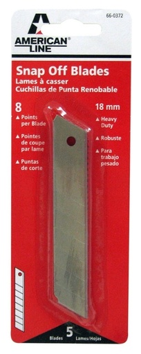 [FLH/25121937] Blades, Replacement for Utility Knife 5Pk