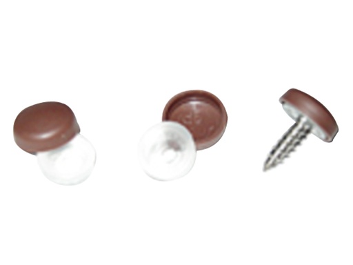 [HDM/610061] Snap Cap Set, for #6 & 8 Mahogany 10 Pack