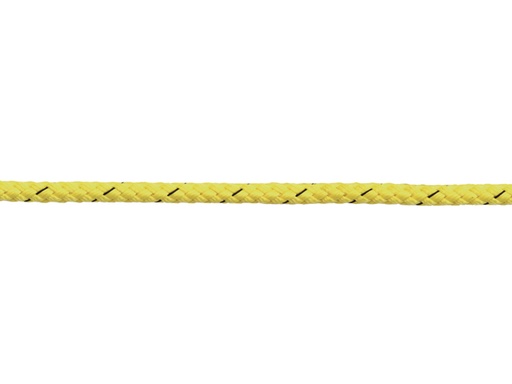 [MRL/JF0119F] 8 Plait Rope, Marstron 8mm Yellow per Foot