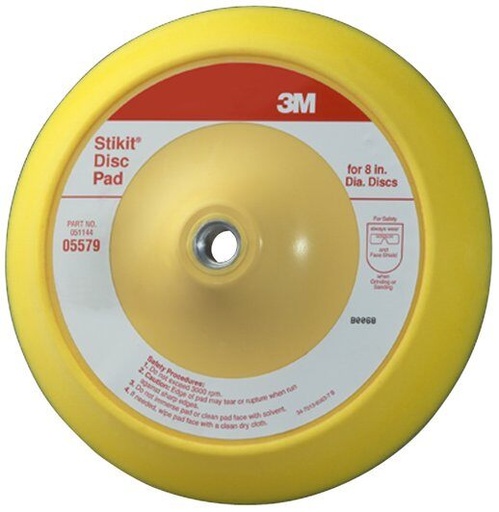 [MMM/05579] Disc Pad, Stikit Disc8" Slow-Speed with Thread:5/8-11