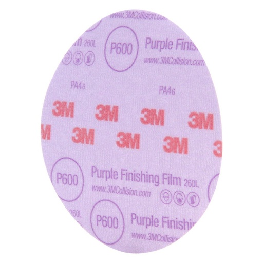 [MMM/30671] Sanding Disc, 6" Hookit G:600 Purple Finish