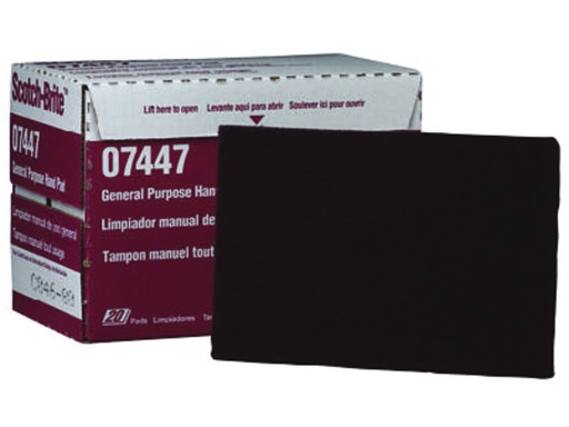 [MMM/07447] Hand Pad, General-Purpose Very Fine Maroon 9"x6"