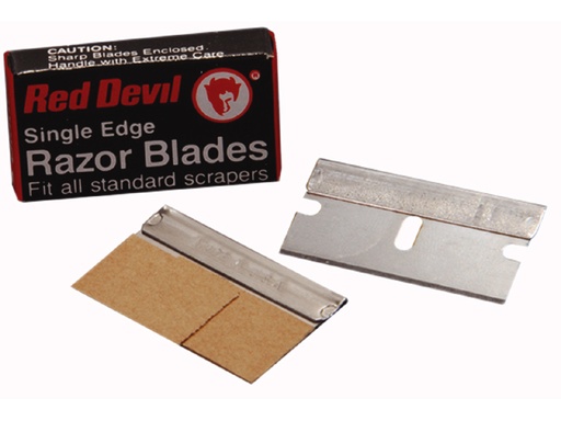 [RDV/3270] Razor Blade Set, Single Edge 10/Card