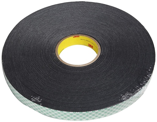 [MMM/14557] Double Sided Tape, Foam Thickness:1/32" Width 1"  Length:72Yd