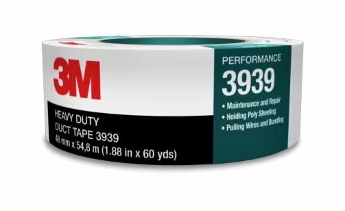 [MMM/85561] Duct Tape, Silver Width 1" Length:60Yd #3939